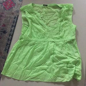 J crew linen sleeveless  tunic tank top med euc